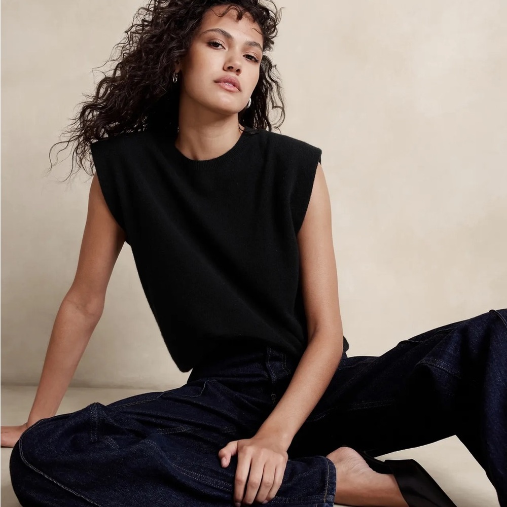 Black Cashmere Sweater
